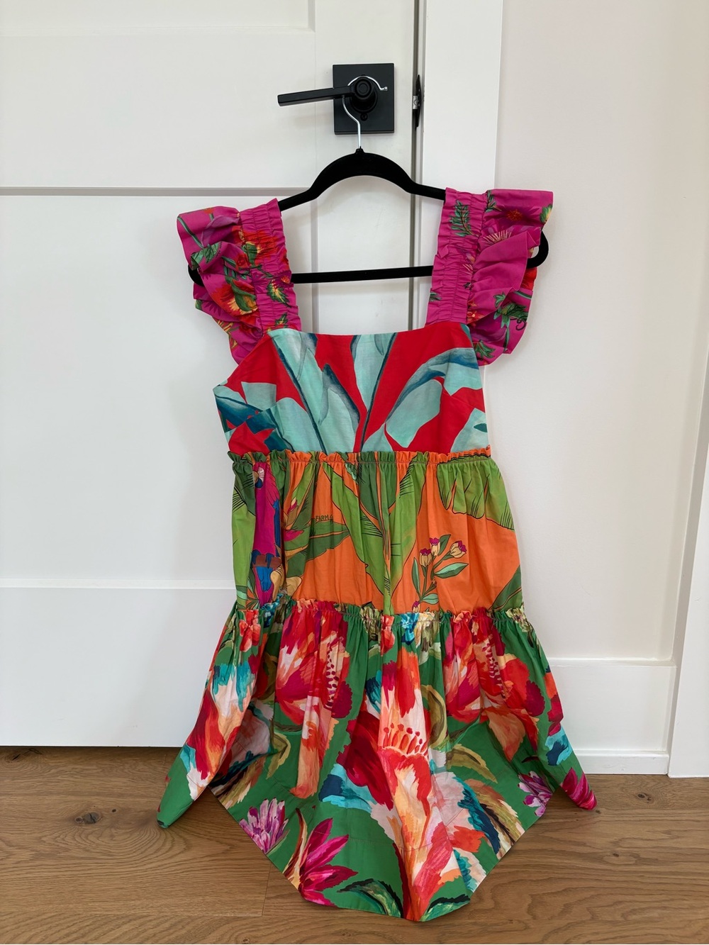FARM Rio - Foliage Mix Mini Dress